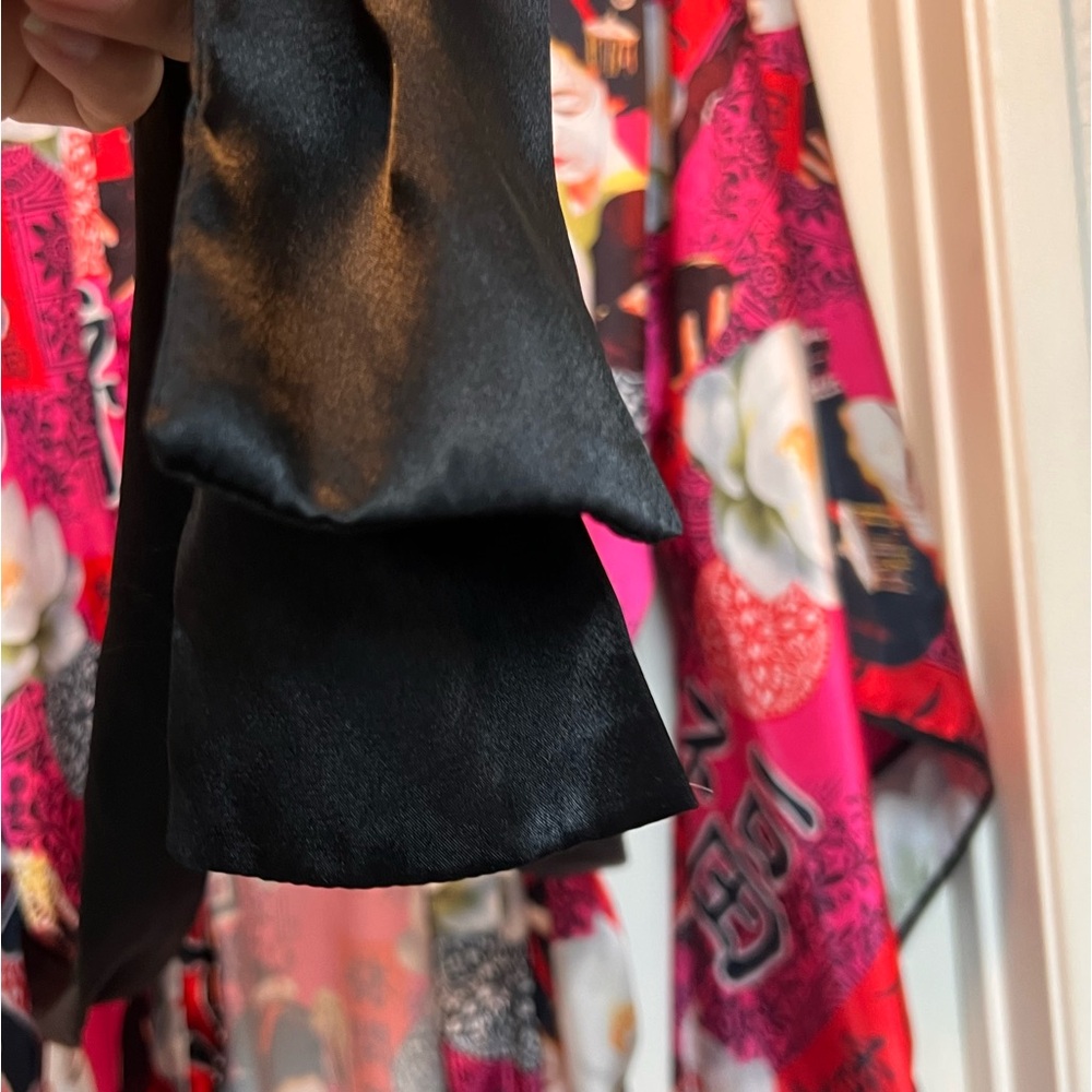 Women’s Vintage pink Kimono!! Beautiful! - Picture 8 of 15